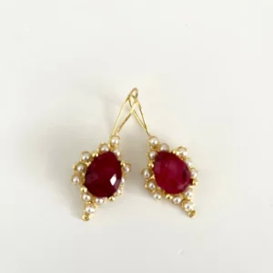 Alternative view of Prenses Küpe Yakut