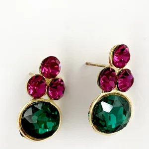 Alternative view of Parabia Taşlı Gold Küpe