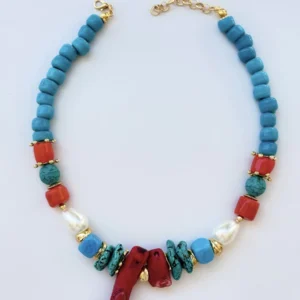 Alternative view of Doğal Taş Mix Kolye