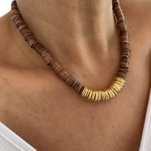 Alternative view of Kahve Sedef Kolye