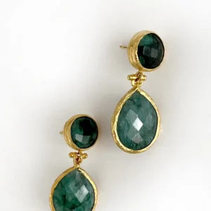 Alternative view of Ateş Zümrüt Küpe