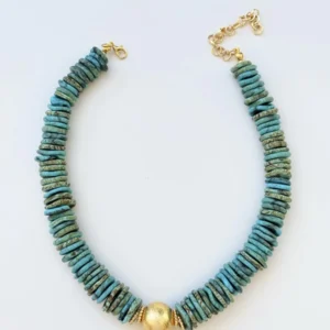 Alternative view of Mai Yeşil Howlite Kolye